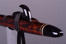 Mun Ebony Native American Flute, Minor, Mid G-4, #J27A (3)